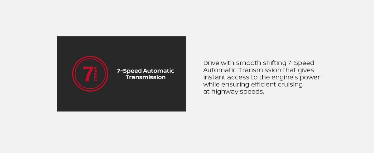 7-speed AT