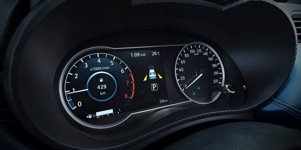 7" TFT Meter with Advanced Drive-Assist Display